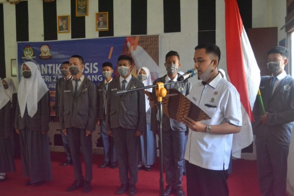 Pelantikan Osis SMA PGRI 2 Palembang Tahun 2020
